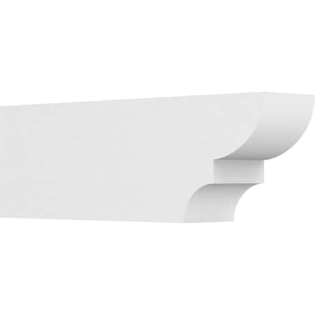 Ekena Millwork Standard Ridgewood Architectural Grade PVC Rafter Tail, 5"W X 8"H X 24"L RFTP05X08X24RID
